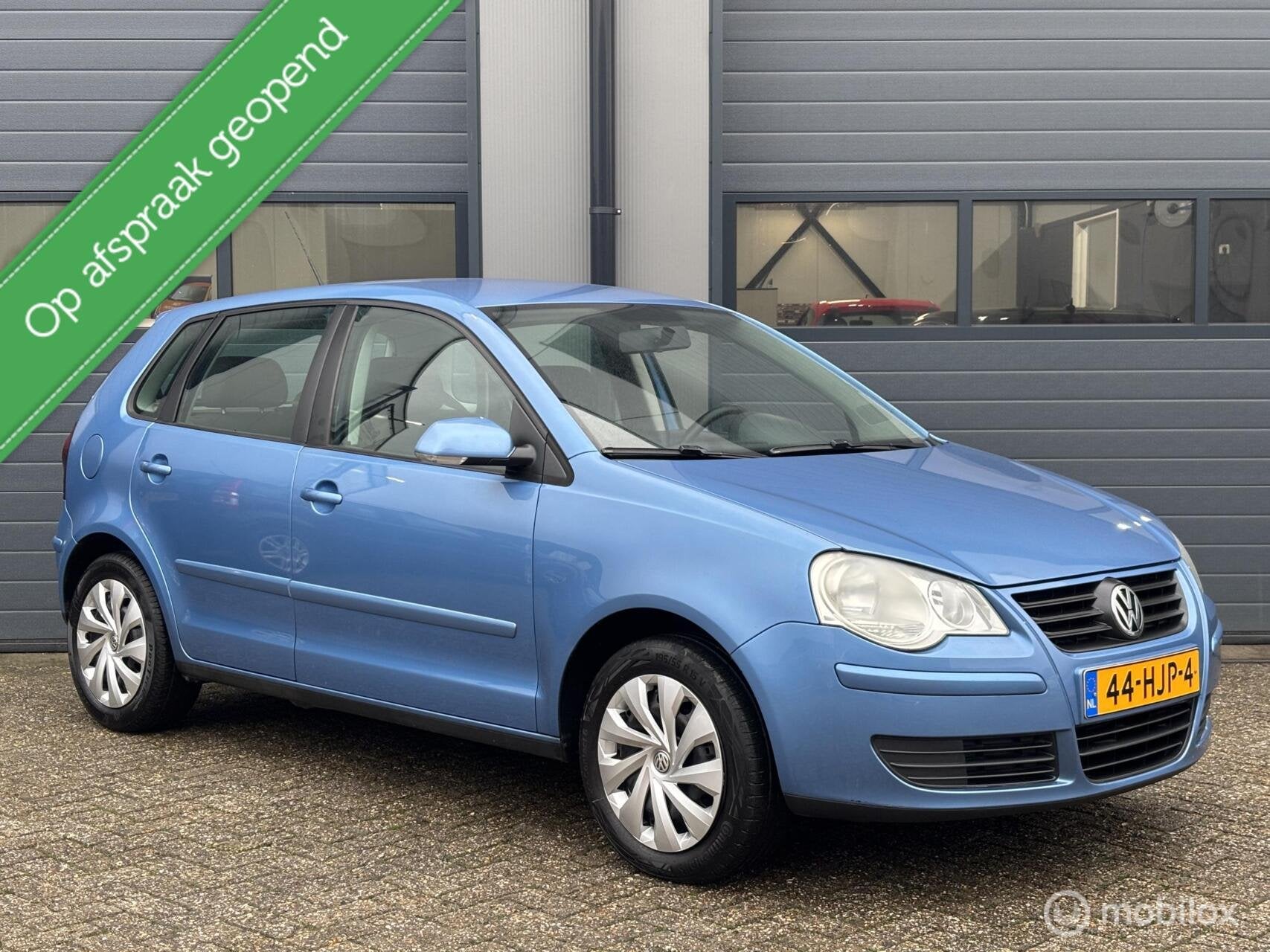 Volkswagen Polo 1.4-16V Comfortline BWJ 2009 _1Ste Eigenaar, Voorwielaandrijving, 40 €/maand, 4 cilinders, Blauw