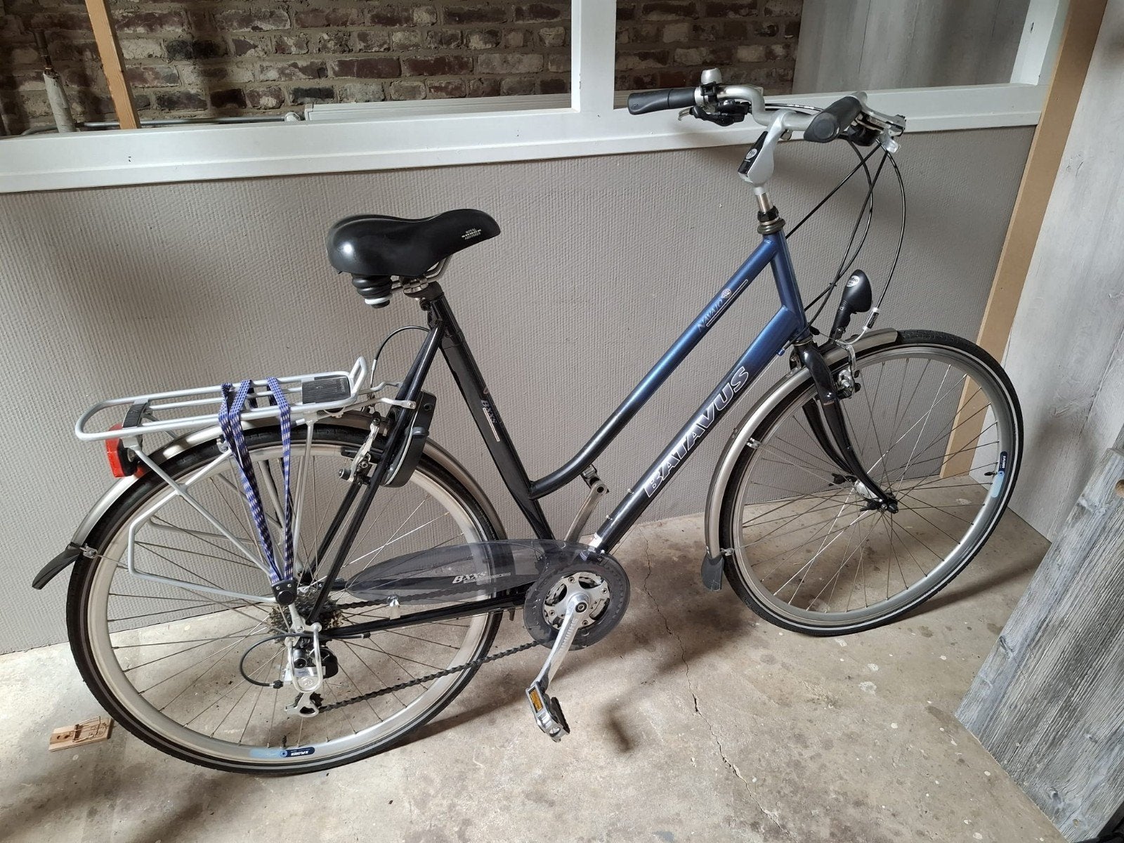 Batavus navajo damesfiets z.g.a.n., Fietsen en Brommers, Fietsen | Dames | Sportfietsen en Toerfietsen, Ophalen, 28 inch, Velgrem