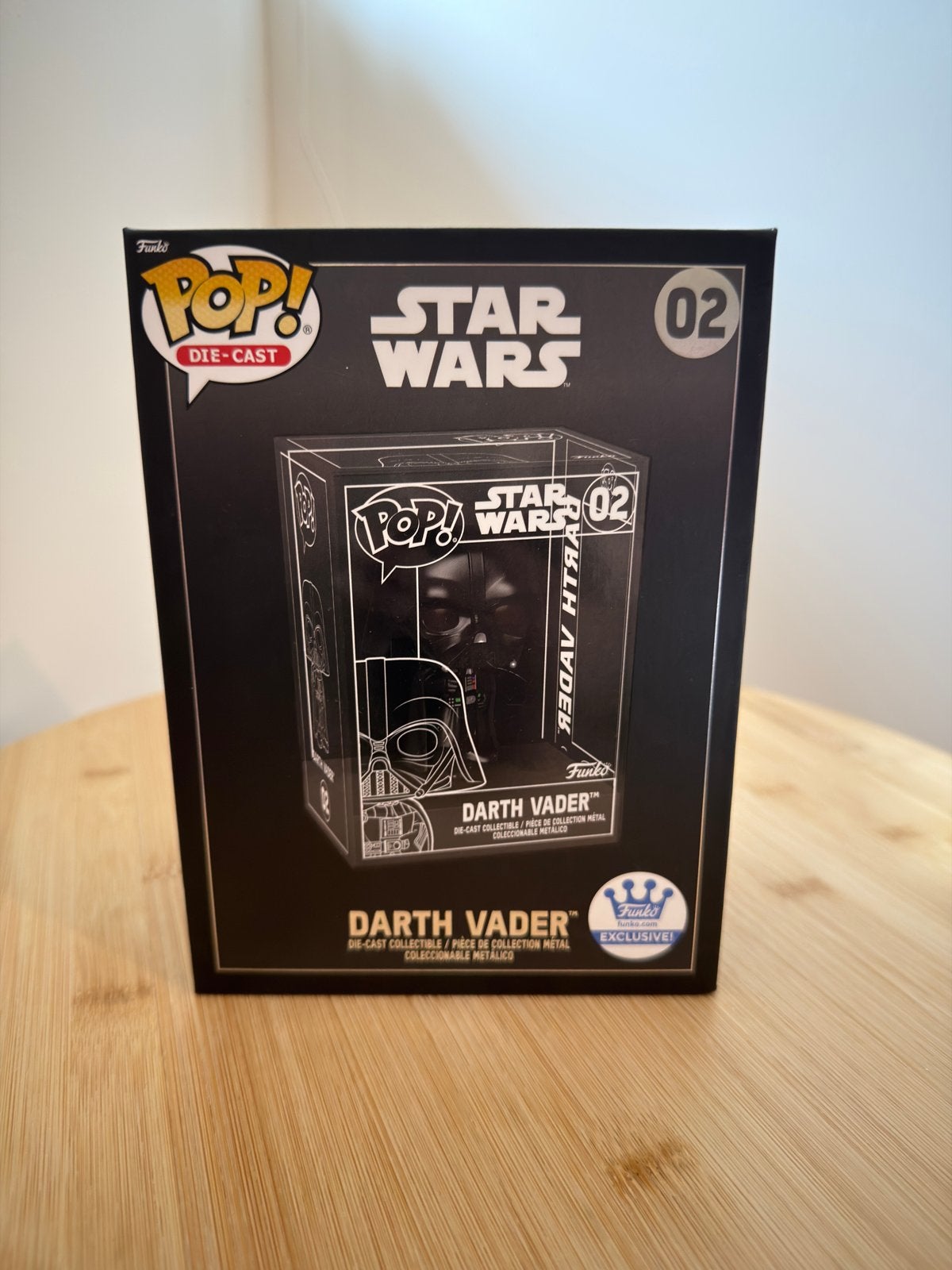 Funko Pop! Darth Vader 02 Die-cast, Ophalen of Verzenden, Zo goed als nieuw