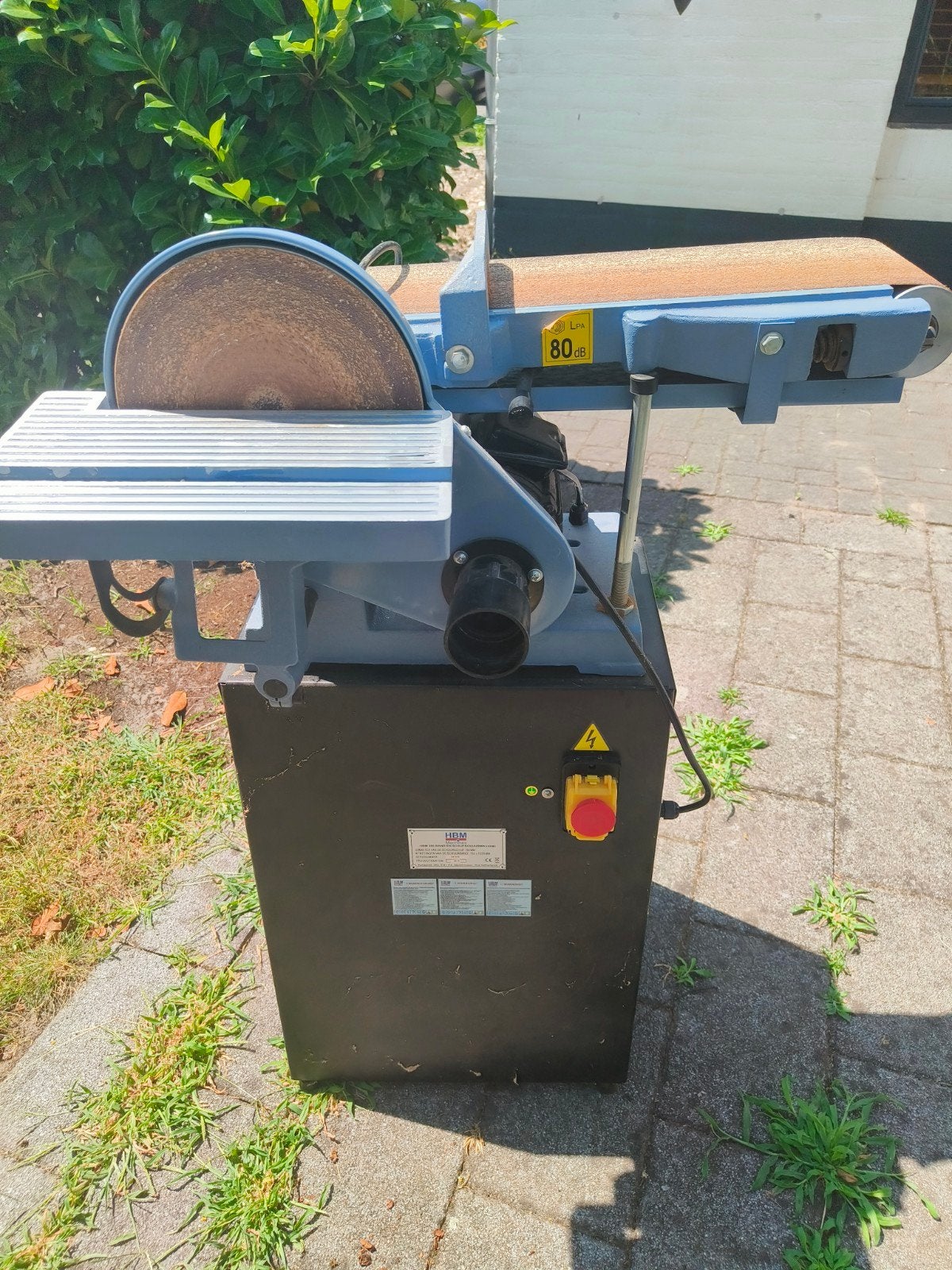 HBM 200 Band- en Schijfschuurmachine, Ophalen, Gebruikt, 1200 watt of meer, Bandschuurmachine