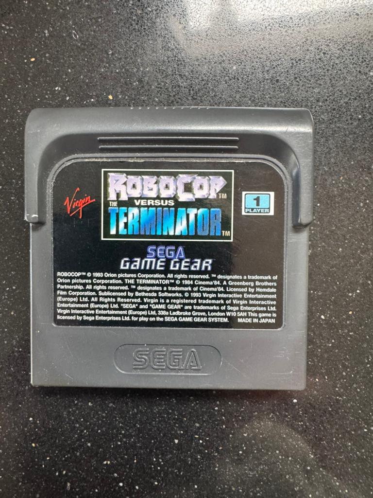 Sega GameGear - Robocop vs. Terminator, Gebruikt, 1 speler, Ophalen of Verzenden, Vanaf 3 jaar