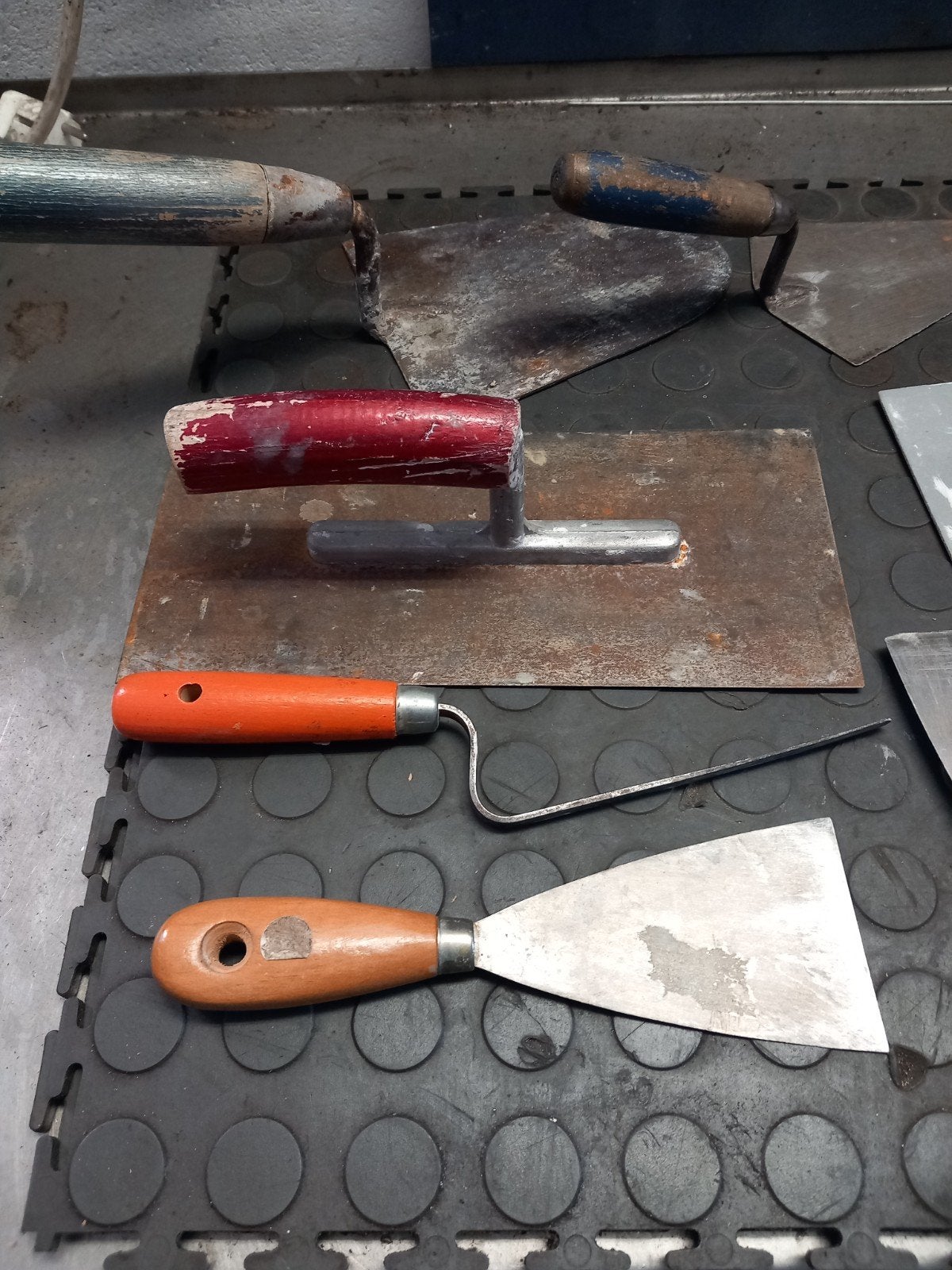 Diverse set van troffels en spatels, Ophalen of Verzenden, Gebruikt, Overige typen, Overige merken