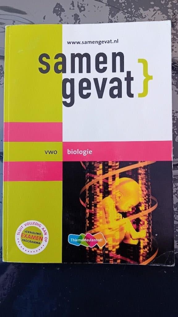 Samengevat biologie VWO, Ophalen of Verzenden, Beta, Zo goed als nieuw, WO