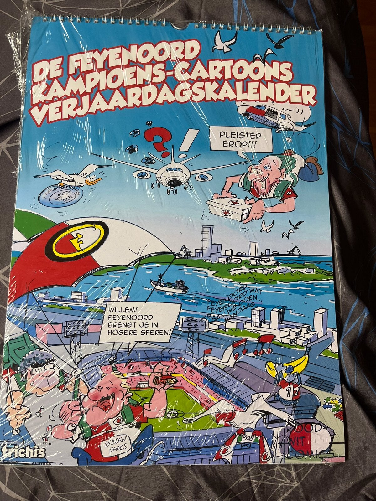 Feyenoord verjaardags kalender nieuw in verpakking., Ophalen of Verzenden, Nieuw, Feyenoord, Overige typen