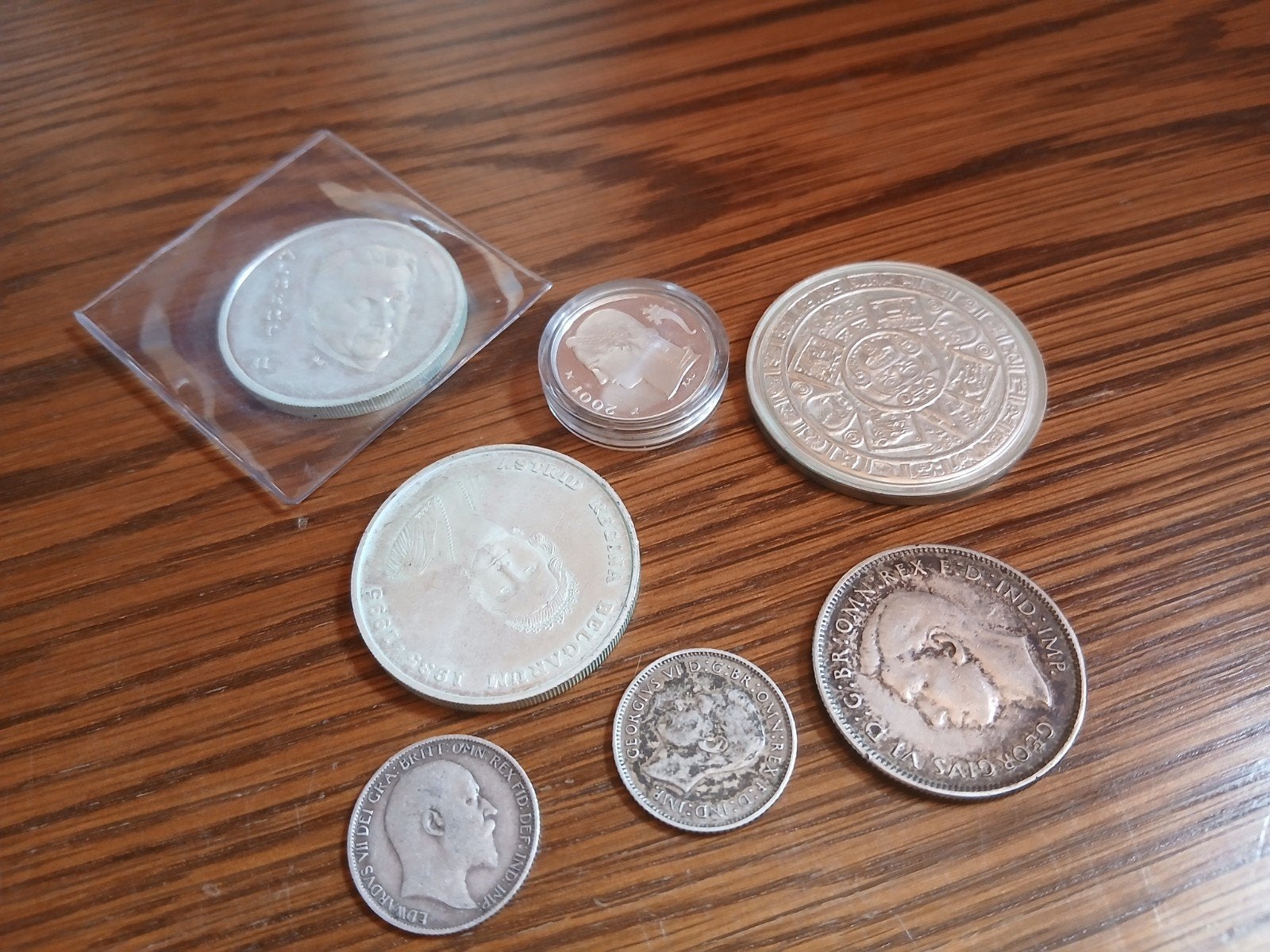 Munten zilver, Ophalen of Verzenden, Overige landen, Overige waardes, Zilver