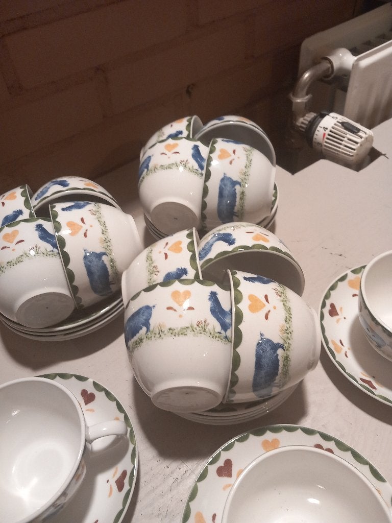 Wood and Sons Jacks Farm servies., Huis en Inrichting, Keramiek, Ophalen of Verzenden, Zo goed als nieuw, Overige stijlen