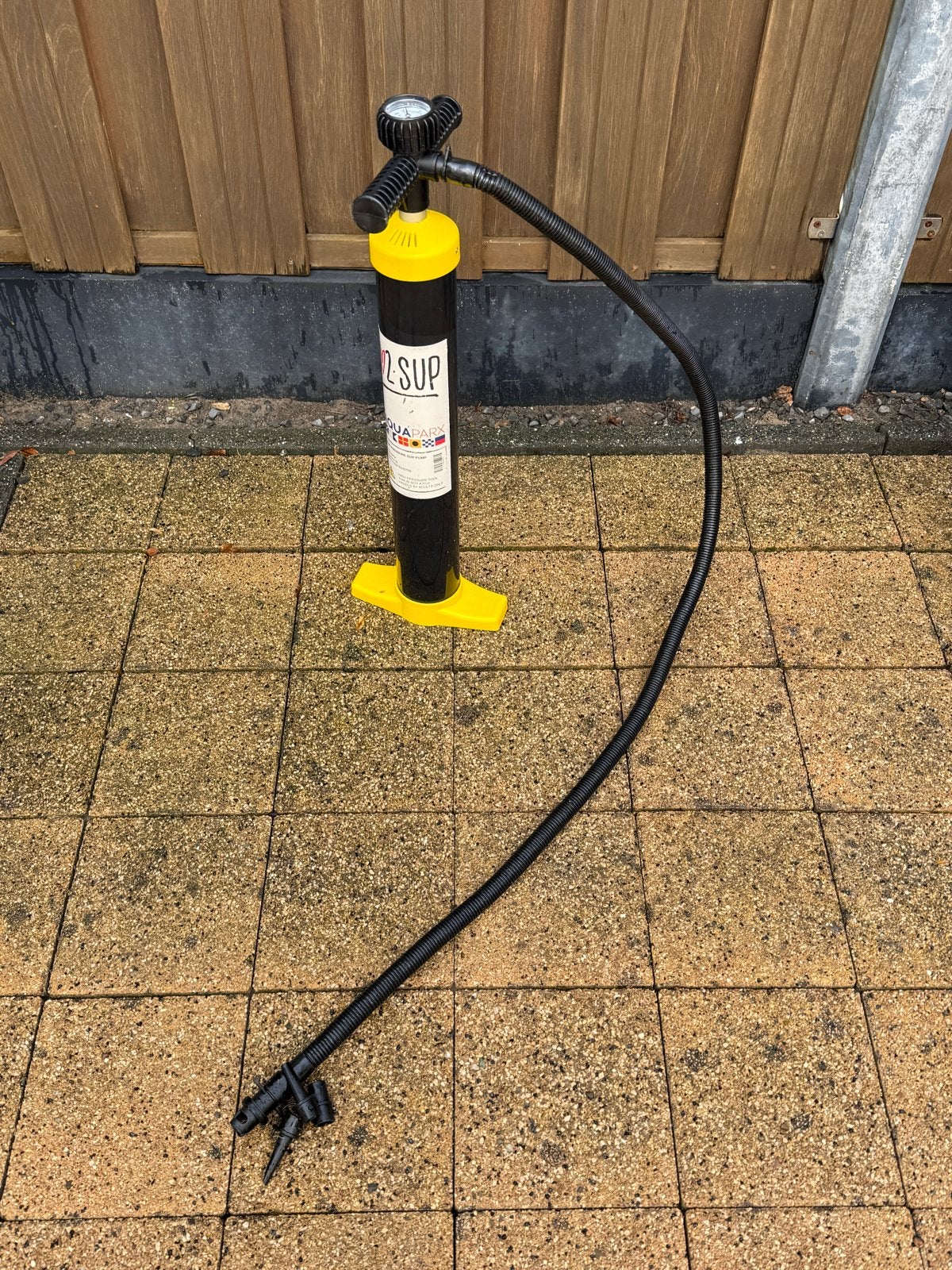 Aqua Marina 2-SUP handpomp met manometer, Ophalen of Verzenden, Gebruikt