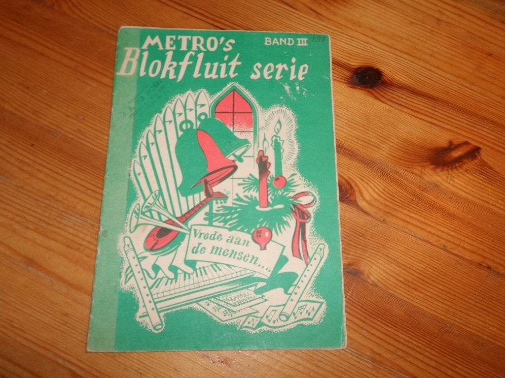 Metro's blokfluit serie band 3 en 4, Gebruikt, Ophalen of Verzenden, Gitaar, Artiest of Componist
