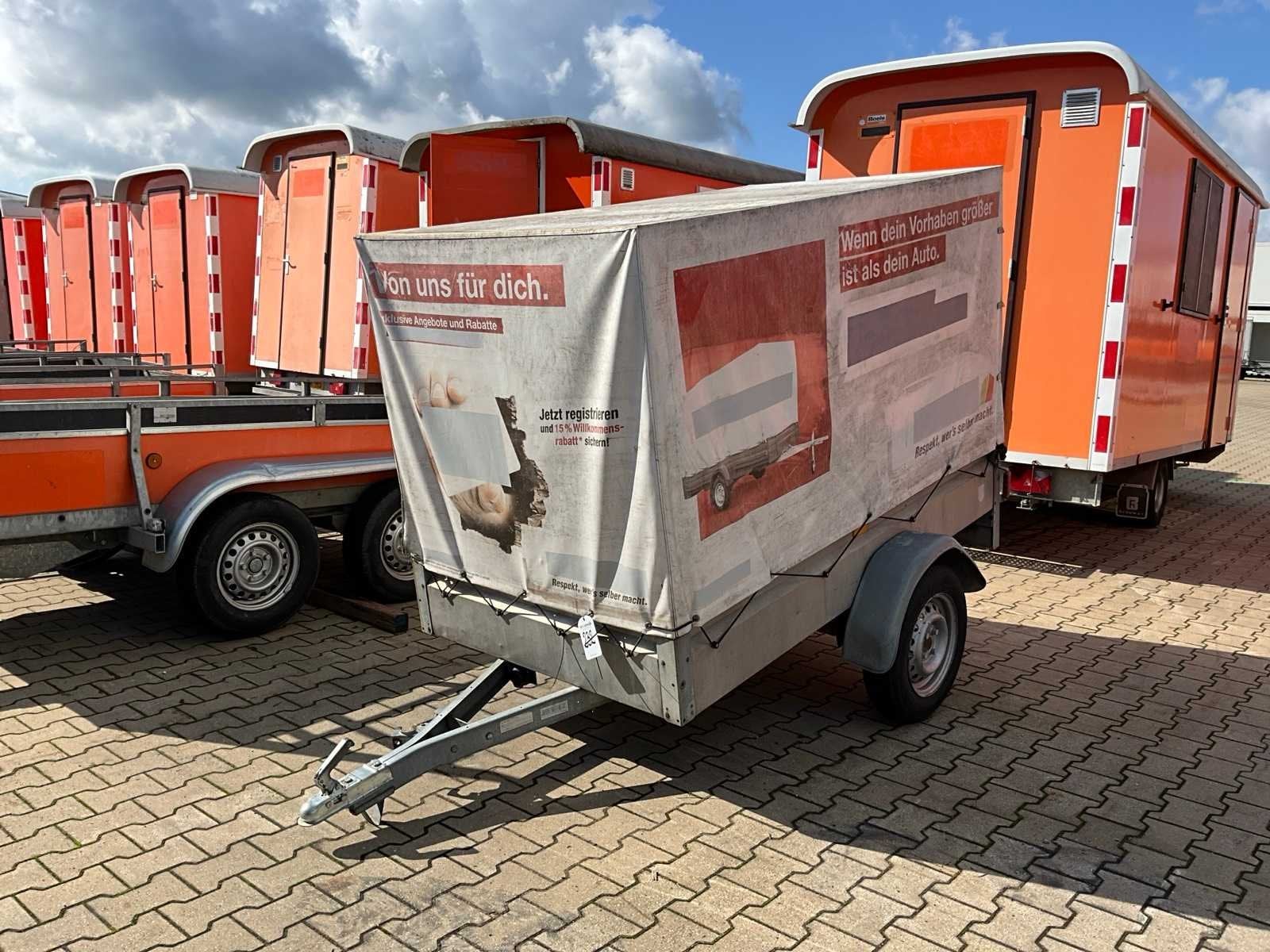 2010 Stema B 6075 Huif aanhangwagen, Gebruikt