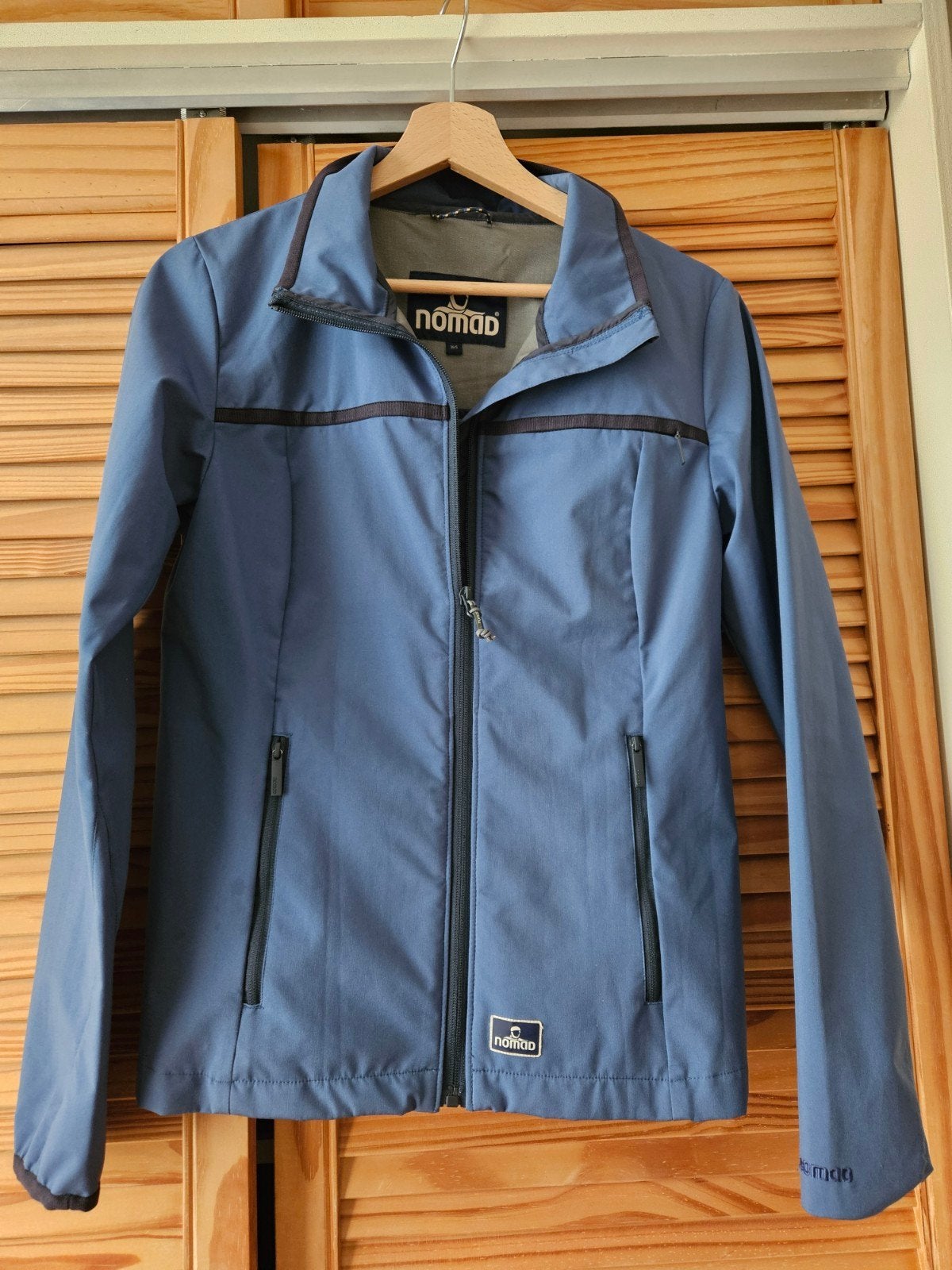 Nomad wind jack maat 36 / S blauw, Blauw, Nomad, Ophalen of Verzenden, Zo goed als nieuw