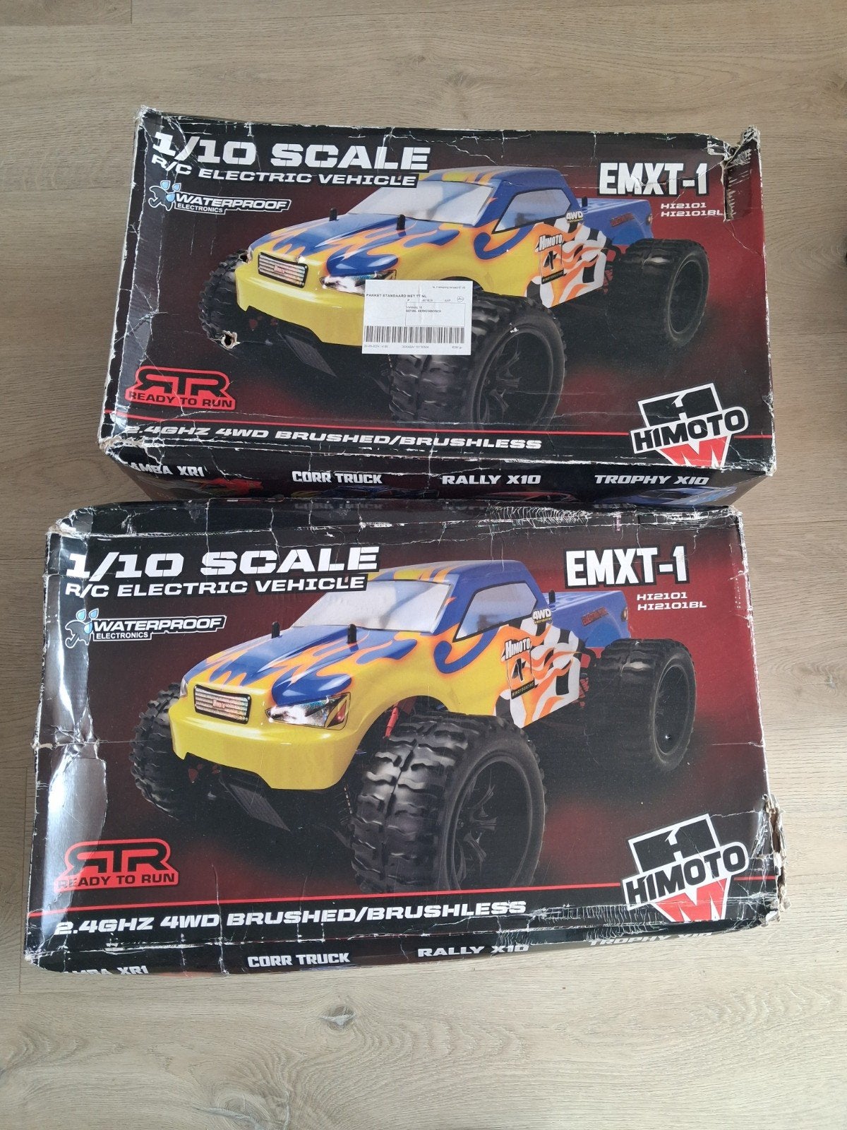 Himoto EMXT-1 RC Elektrische Auto 1:10 Schaal, Gebruikt, Auto offroad, Schaal 1:10, RTR (Ready to Run)