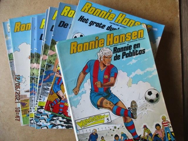 adv2038 ronnie hansen, Eén stripboek, Ophalen, Gelezen
