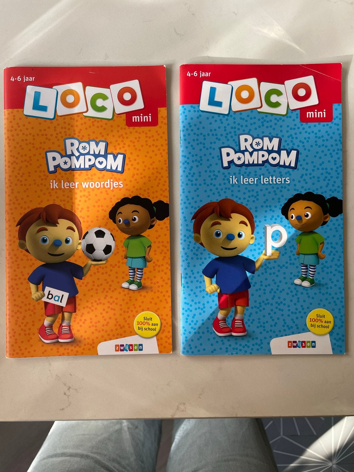 4 Loco Mini Boekjes  (4-6 jaar), Ophalen of Verzenden, Gebruikt, Taal en Lezen
