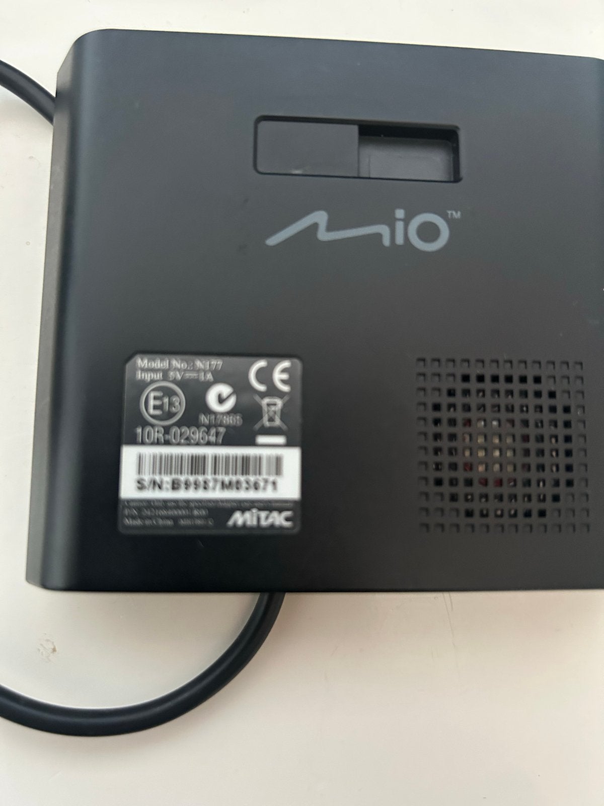 Mio Navigatiesysteem Model N177, Ophalen of Verzenden, Gebruikt