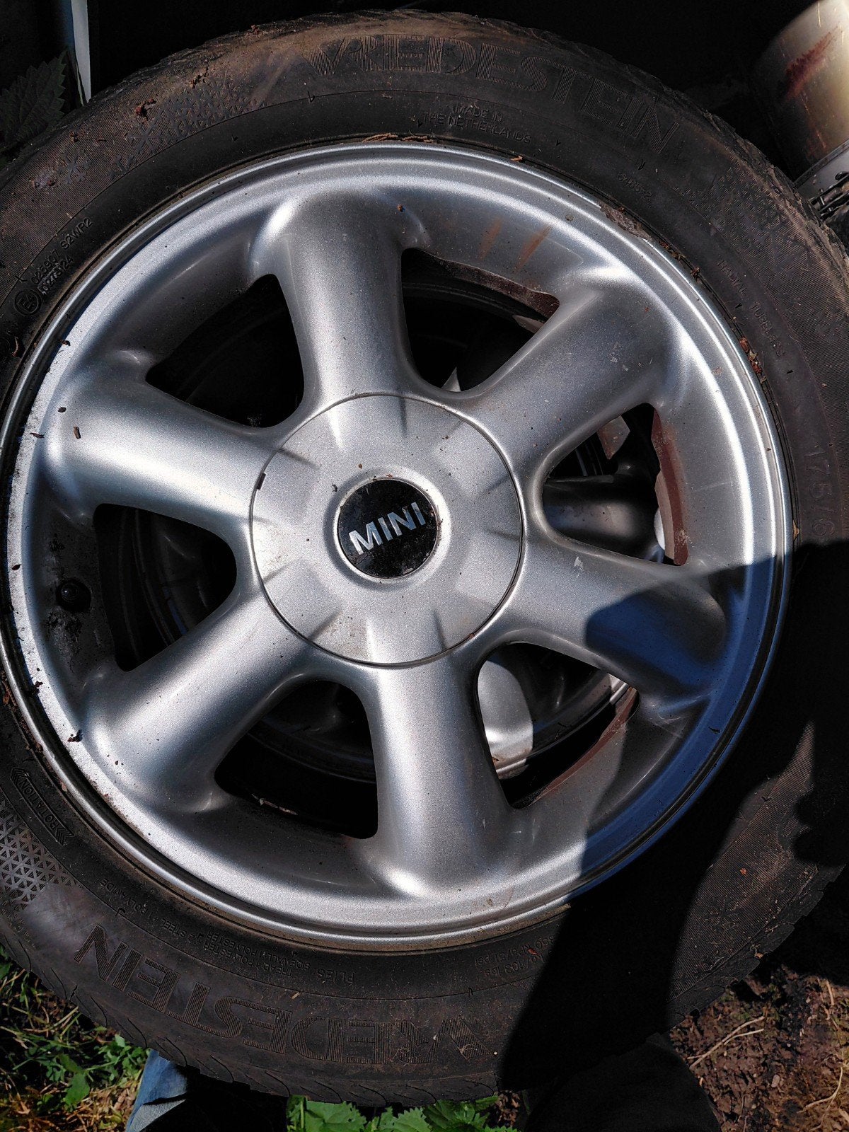 Mini Cooper velgen met banden - Gebruikt, Auto-onderdelen, Ophalen, Mini, Bumper
