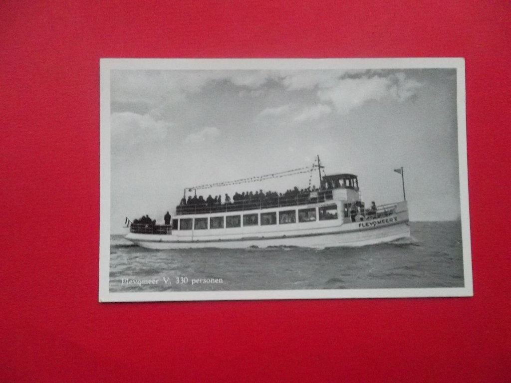Ansichtkaart Salonboot Flevoland V, Verzenden, 1960 tot 1980, Ongelopen, Flevoland