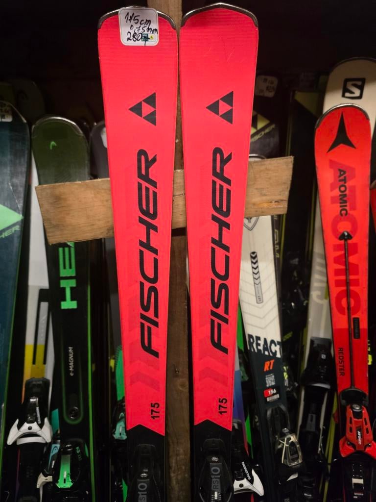 175cm FISCHER THE CURV XTR ALL SNEUW CARVE SKIS 2024/25, 160 tot 180 cm, Fischer, Ophalen of Verzenden, Zo goed als nieuw