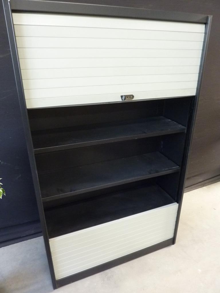 Grote kantoorkast / roldeurkast / archiefkast 120x46x198cm, 100 tot 150 cm, Meerdere deuren, Ophalen of Verzenden, Functioneel