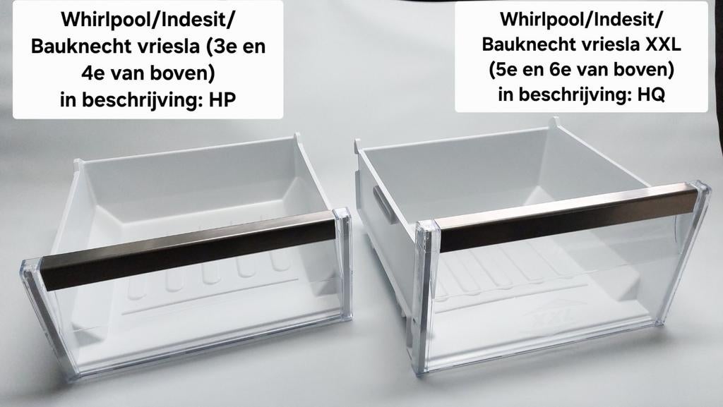groentelade vriesla vrieslade groentela groentebak vriesbak, Ophalen of Verzenden, Gebruikt