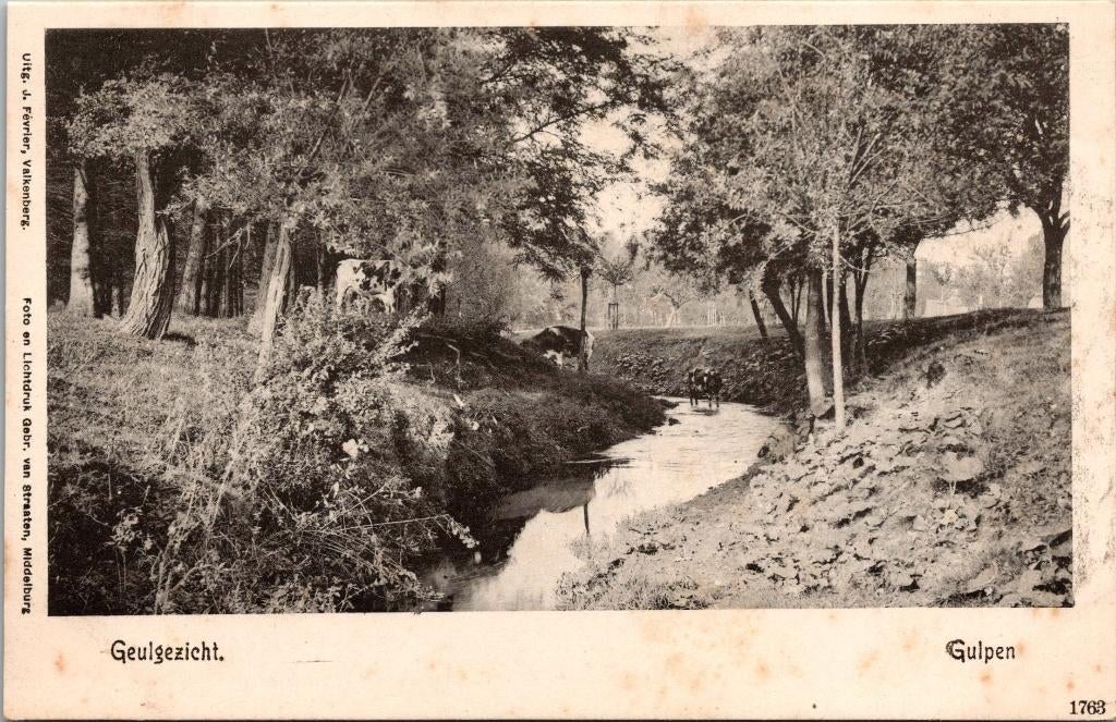 Gulpen - Geulgezicht, Ophalen of Verzenden, Voor 1920, Ongelopen, Limburg