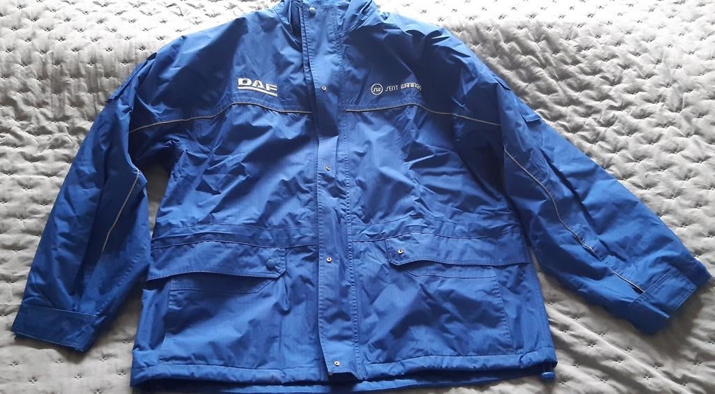 Daf jas maat XXL, Ophalen of Verzenden, Zo goed als nieuw, Blauw, Jas of Mantel