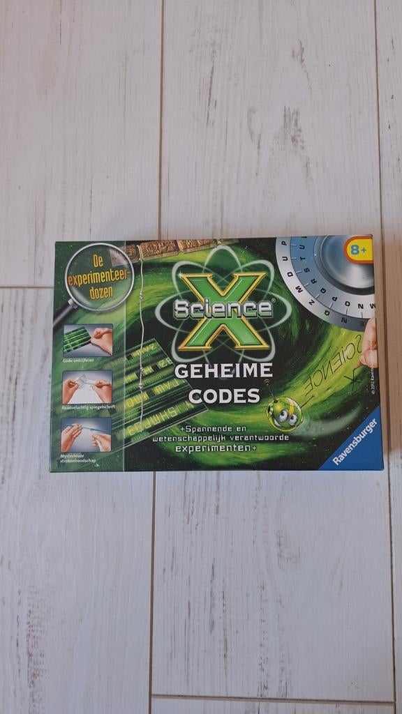 Geheime code proefjes set, Ophalen of Verzenden, Zo goed als nieuw