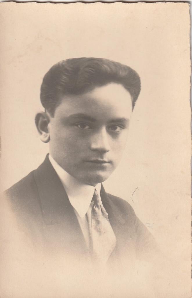 fotkaart  -   man, Ophalen of Verzenden, Voor 1940, Zo goed als nieuw