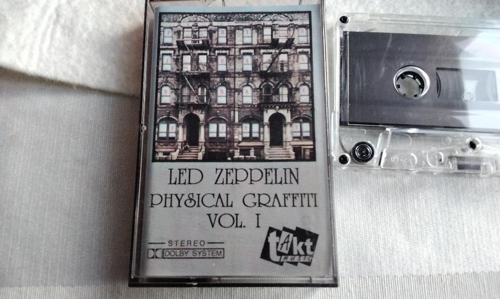 Cassettebandje Led Zeppelin Physical Graffiti Vol. I Bootleg, Cd's en Dvd's, Cassettebandjes, Gebruikt, Toebehoren, Rock en Metal
