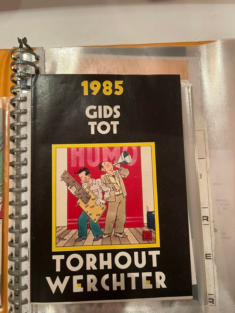 Joost Swarte Torhout Werchter 1985 HUMO, Verzamelen, Ophalen of Verzenden, Zo goed als nieuw, Beeldje of Figuurtje