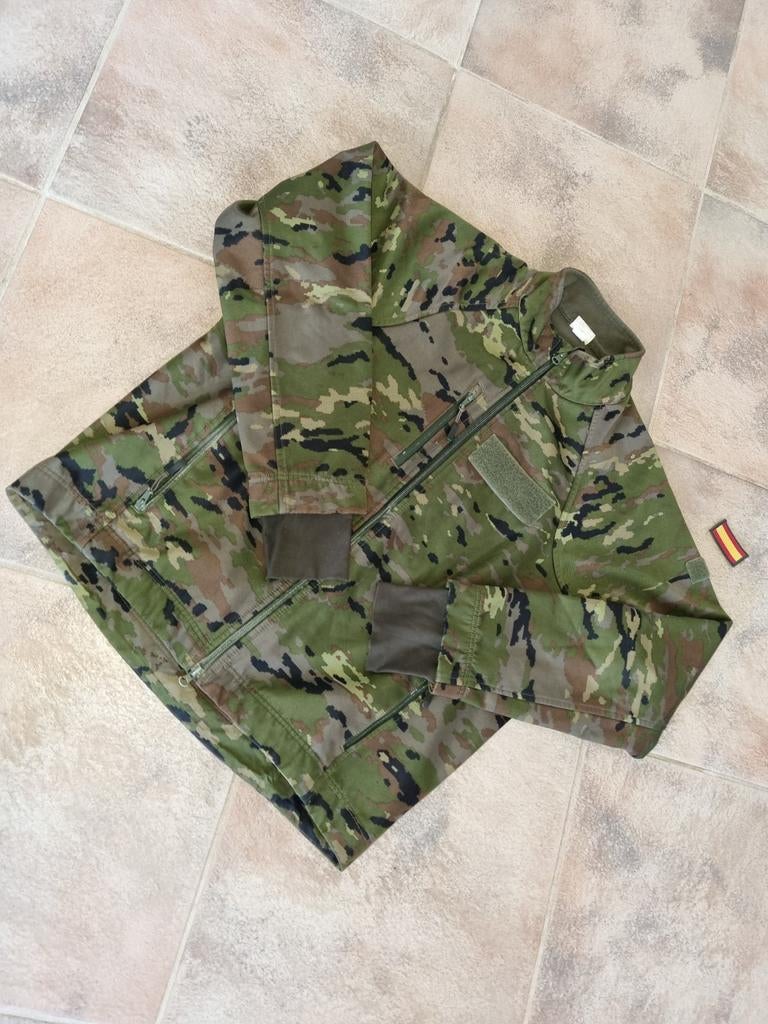 Camouflage Soft-Shell Jas Spaanse Strijdkrachten MT M, Verzenden
