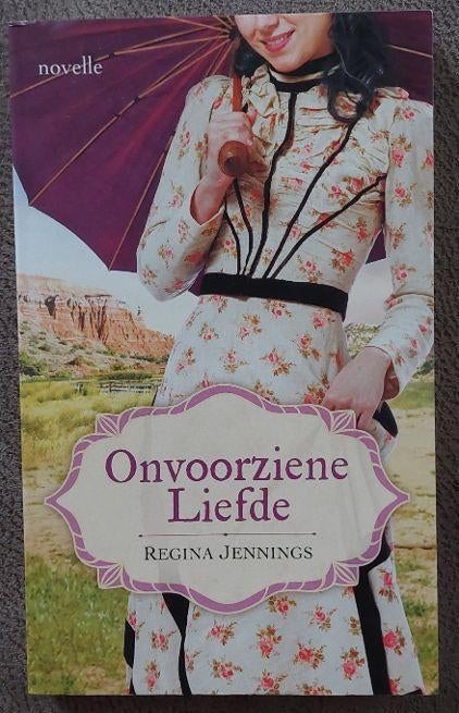 Regina Jennings: Onvoorziene liefde (novelle), Boeken, Ophalen of Verzenden, Zo goed als nieuw