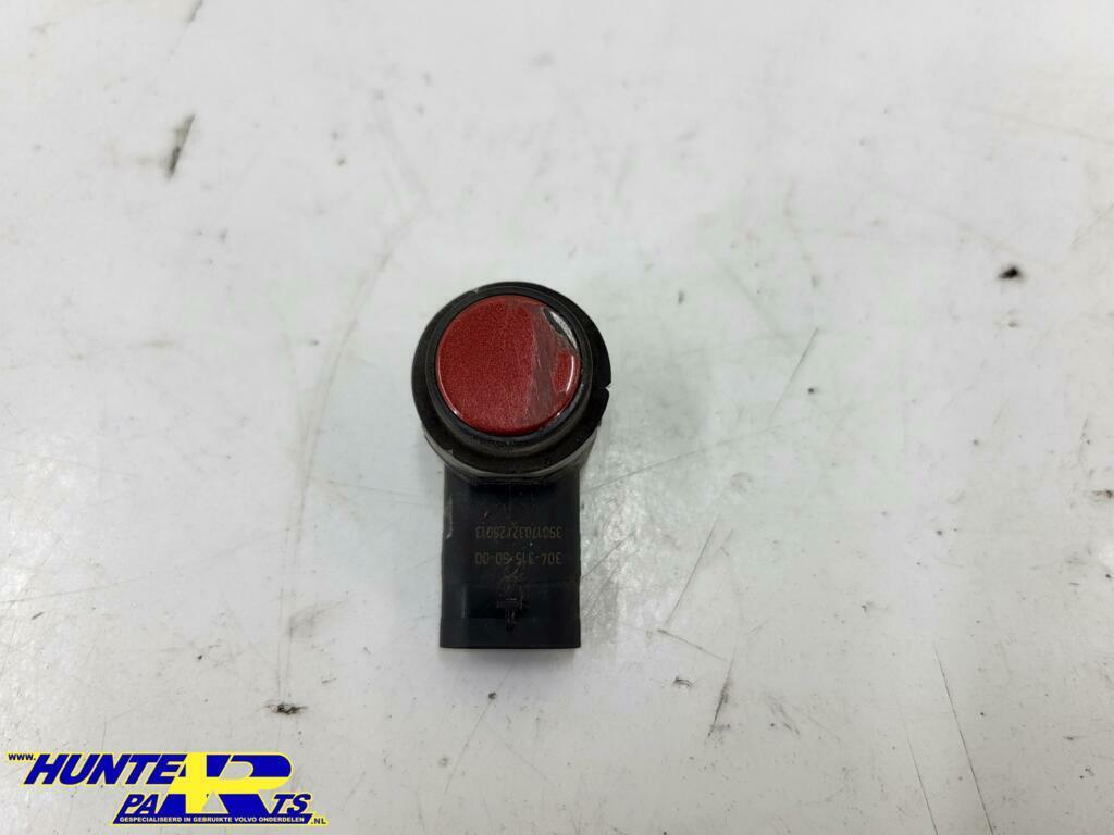 PDC-sensor achter rood 702-46 Volvo V40 2 ('12-'19) 31341343, Ophalen of Verzenden, Gebruikt