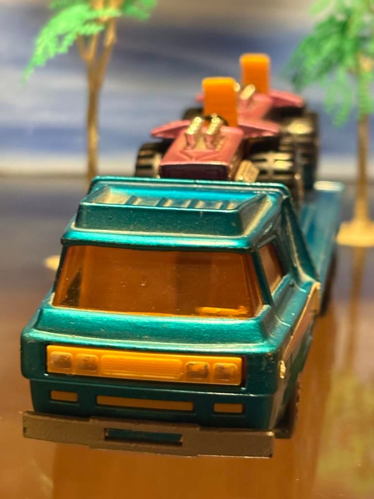 Vintage Matchbox K-21 Tractor transporter, Ophalen of Verzenden