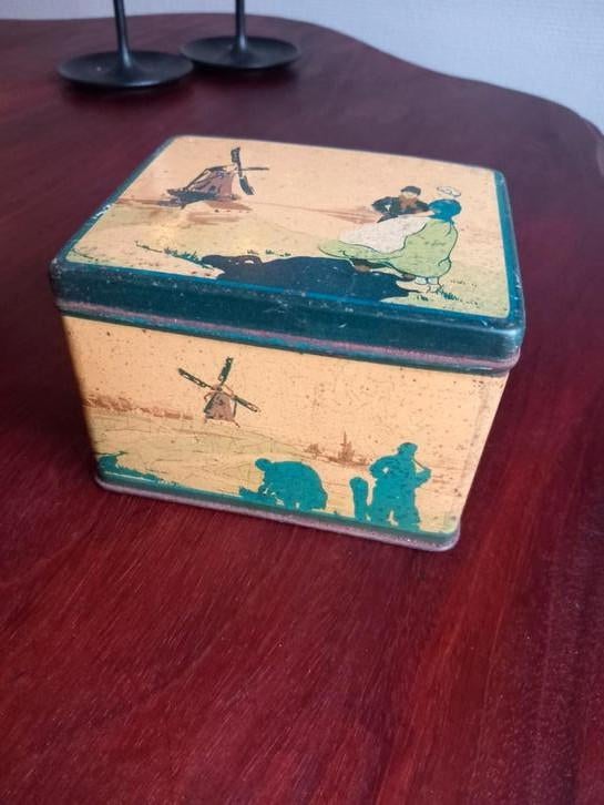 oud Hollands koek/ Snoepblik, Verzamelen, Blikken, Ophalen of Verzenden, Gebruikt, Overige