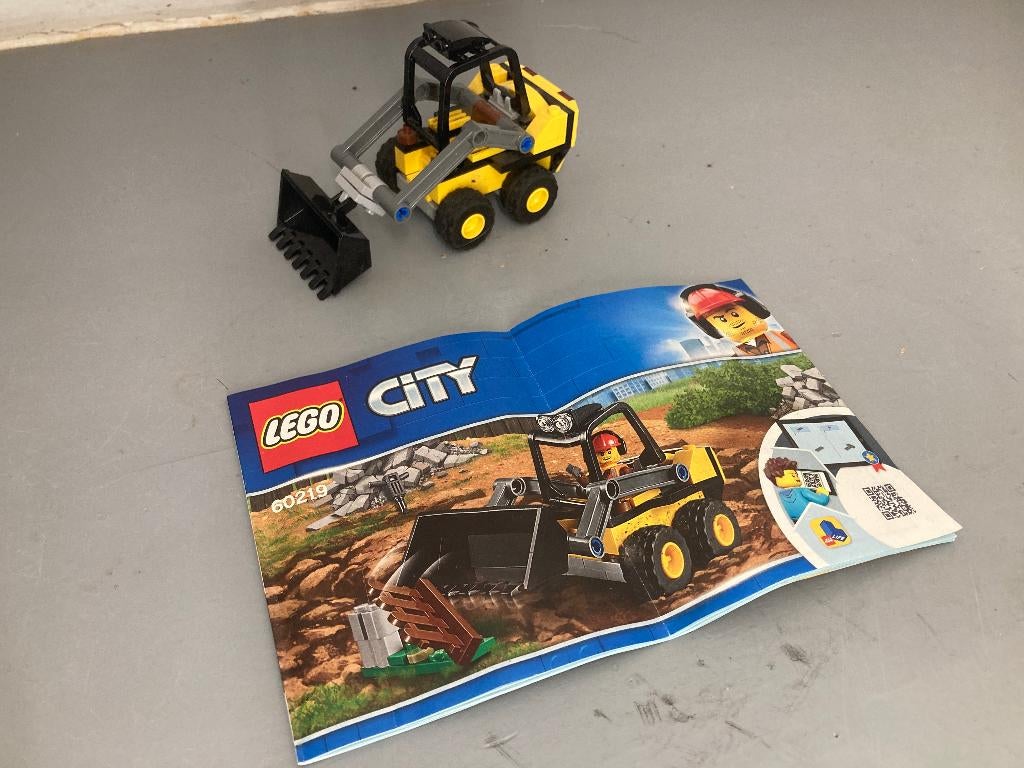 LEGO City Bouwlader - 60219, Kinderen en Baby's, Speelgoed | Duplo en Lego, Zo goed als nieuw, Lego, Ophalen of Verzenden