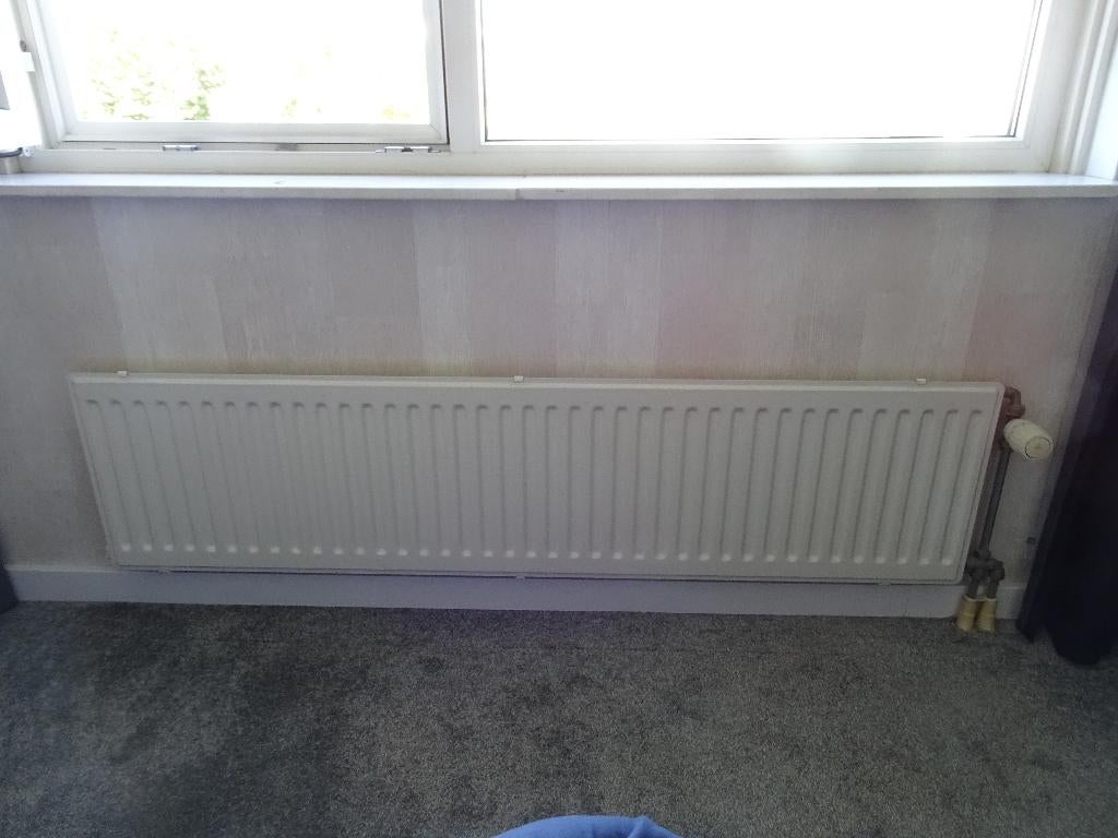 radiator 40x160, Doe-het-zelf en Verbouw, Verwarming en Radiatoren, Ophalen, 30 tot 80 cm, Gebruikt, Hoog rendement (Hr)