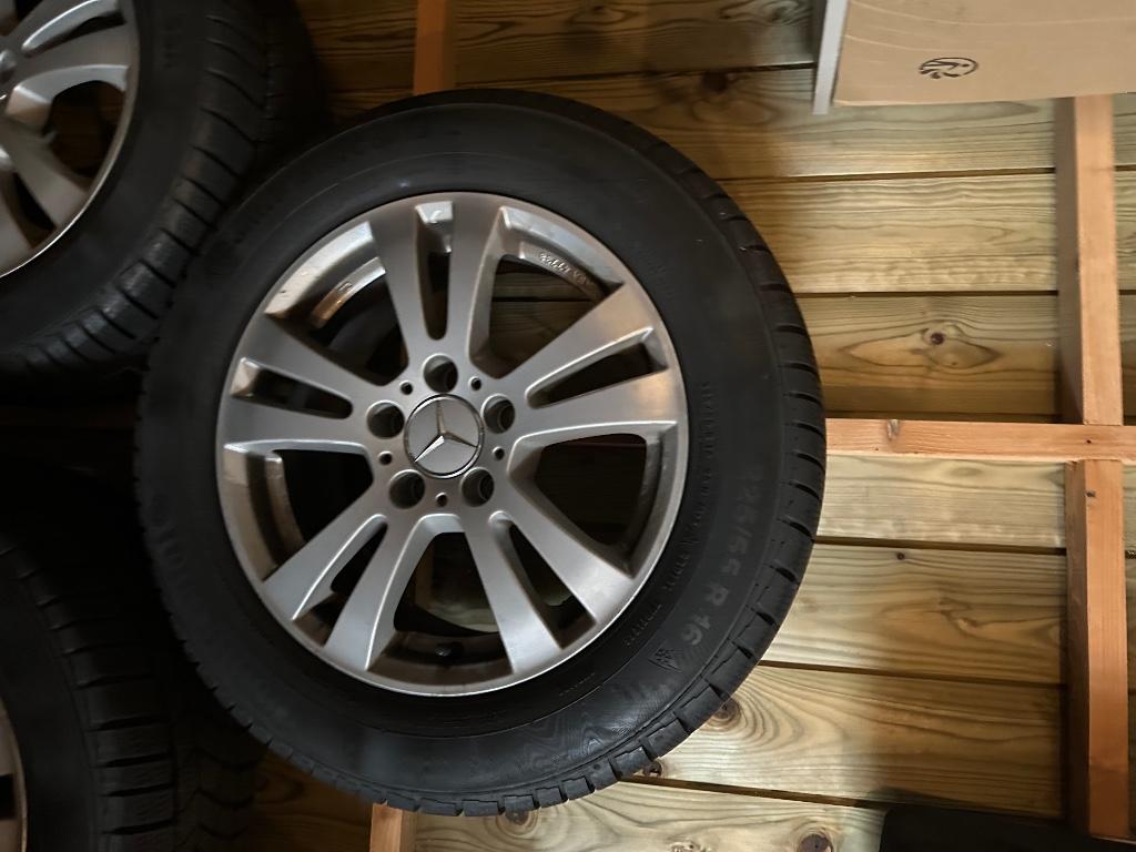 Winterbanden continental Mercedes-Benz C klasse 2016, Ophalen, Gebruikt, 16 inch, Winterbanden