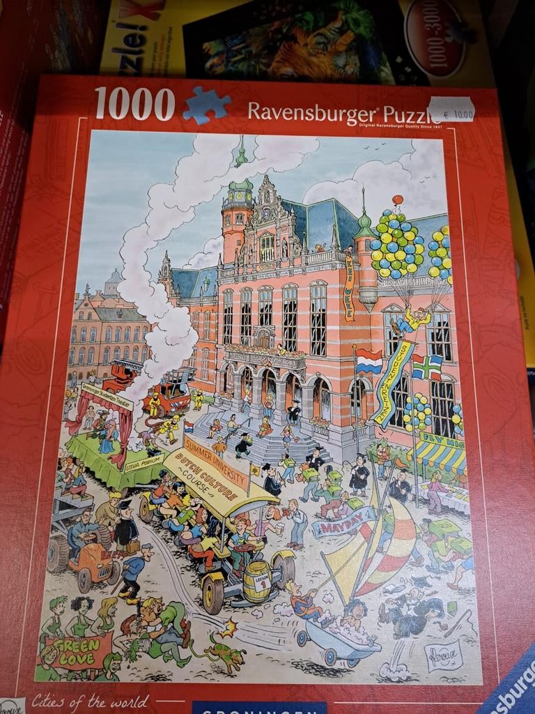 Leuke Puzzel Groningen - Compleet!, Ophalen of Verzenden, 500 t/m 1500 stukjes, Zo goed als nieuw, Legpuzzel