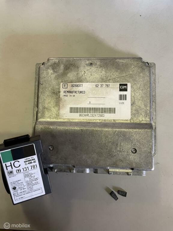 Computerset inspuit Opel Astra G 1.6 ('98-'04), Gebruikt, Opel, Ophalen of Verzenden