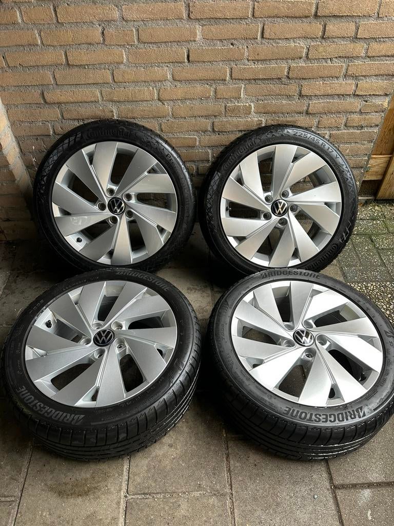 Volkswagen Golf 8 Belmont 17” Velgen, Ophalen, Velg(en), 17 inch, Zomerbanden