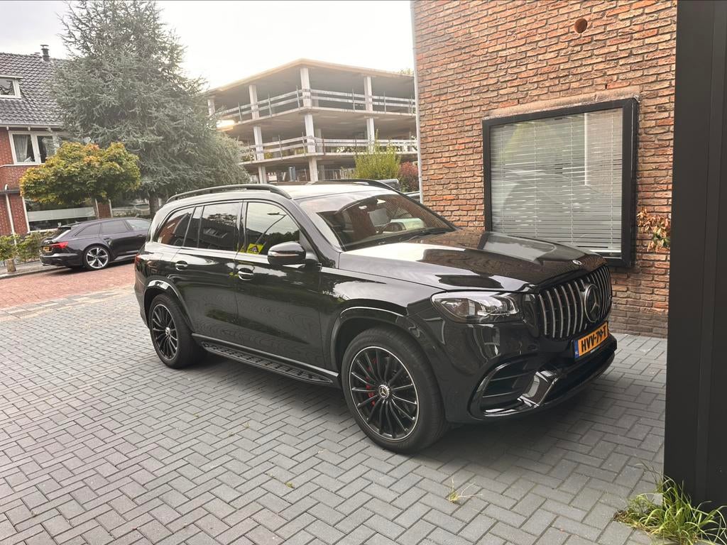 Mercedes-Benz GLS 63 4MATIC+ 612pk AMG Speedshift TCT 2021, Auto's, 2500 kg, 7 stoelen, Zwart, Vierwielaandrijving