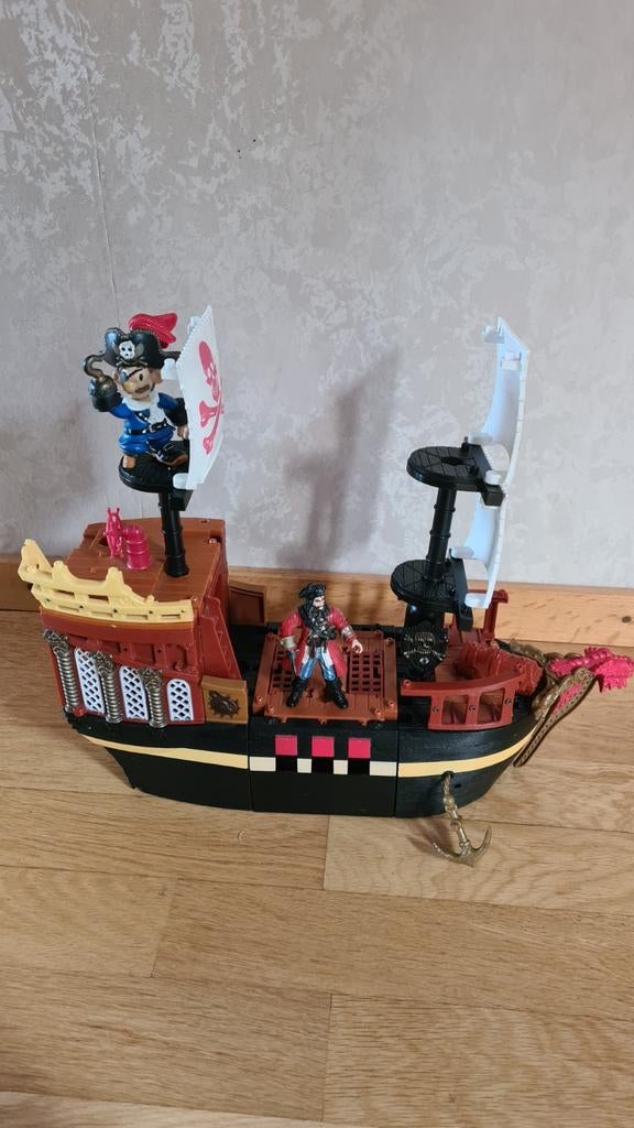 Fisher Price Piratenboot, Ophalen of Verzenden, Gebruikt, Speelset