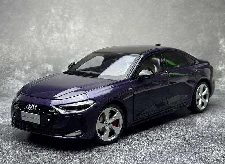 1:18 Audi A5L - 2025 - Paars metallic NIEUW&ZELDZAAM!, Overige merken, Auto, ., Nieuw