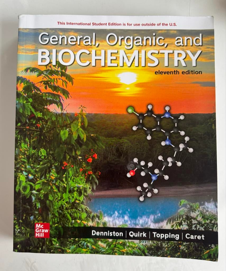 General, Organic, and Biochemistry (11e editie), Boeken, Ophalen of Verzenden, Beta, Zo goed als nieuw, HBO