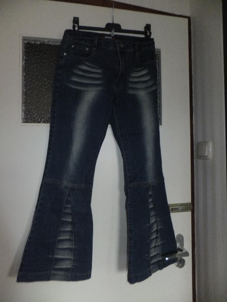 Leuke 7/8 ste 5 pocket jeans, leuk met laarzen eronder! Zgan, Verzenden, Zo goed als nieuw, Blauw, W28 - W29 (confectie 36)