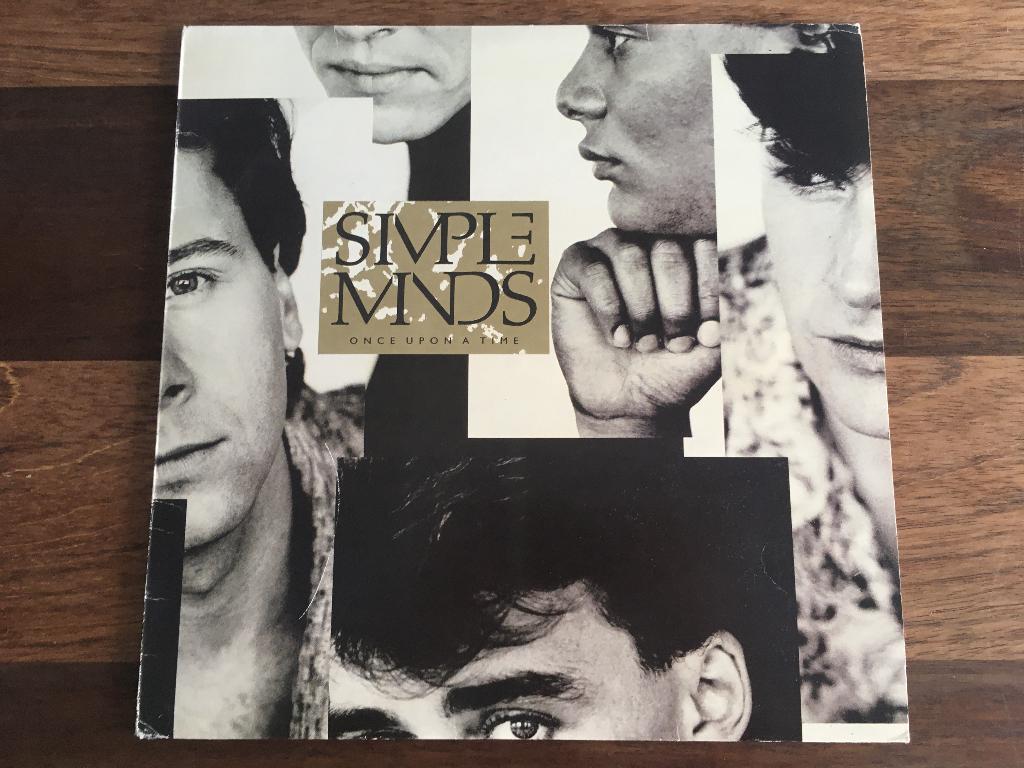 Vinyl LP Simple Minds Once Upon A Time GRIEKENLAND Corbijn, Ophalen of Verzenden, Gebruikt, 12 inch