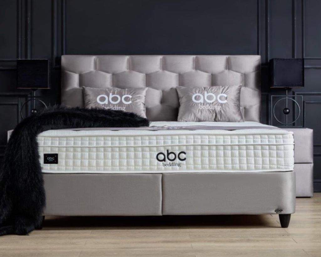 Opbergboxspring Palermo Grijs Dreambedden