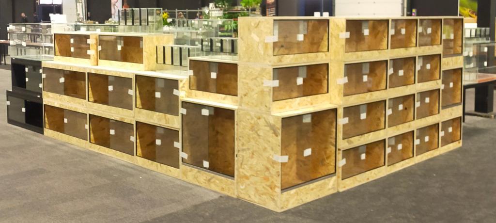 osb3 terrariums ook maat werk, Ophalen of Verzenden, Nieuw, Terrarium of Paludarium