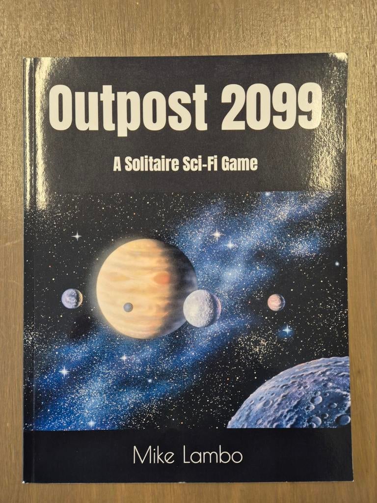 Outpost 2099, een solitaire sci-fi game van Mike Lamboo, Ophalen of Verzenden