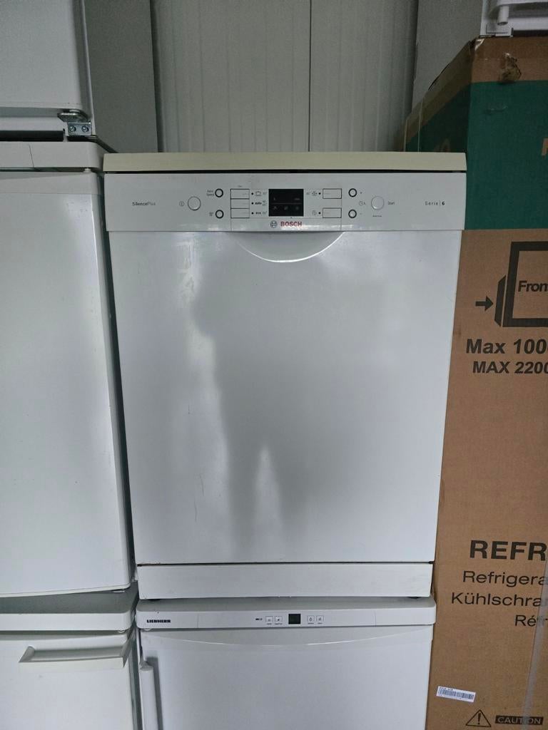 Keurige ruime Bosch Serie6 Silenceplus vaatwasser! Garantie!, Bosch, Ophalen of Verzenden, Zo goed als nieuw, 85 tot 90 cm